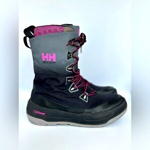 Helly Hansen 9 Women's Bivy IceFX Waterproof T-Max Heat Winter Boots Wide, Pink